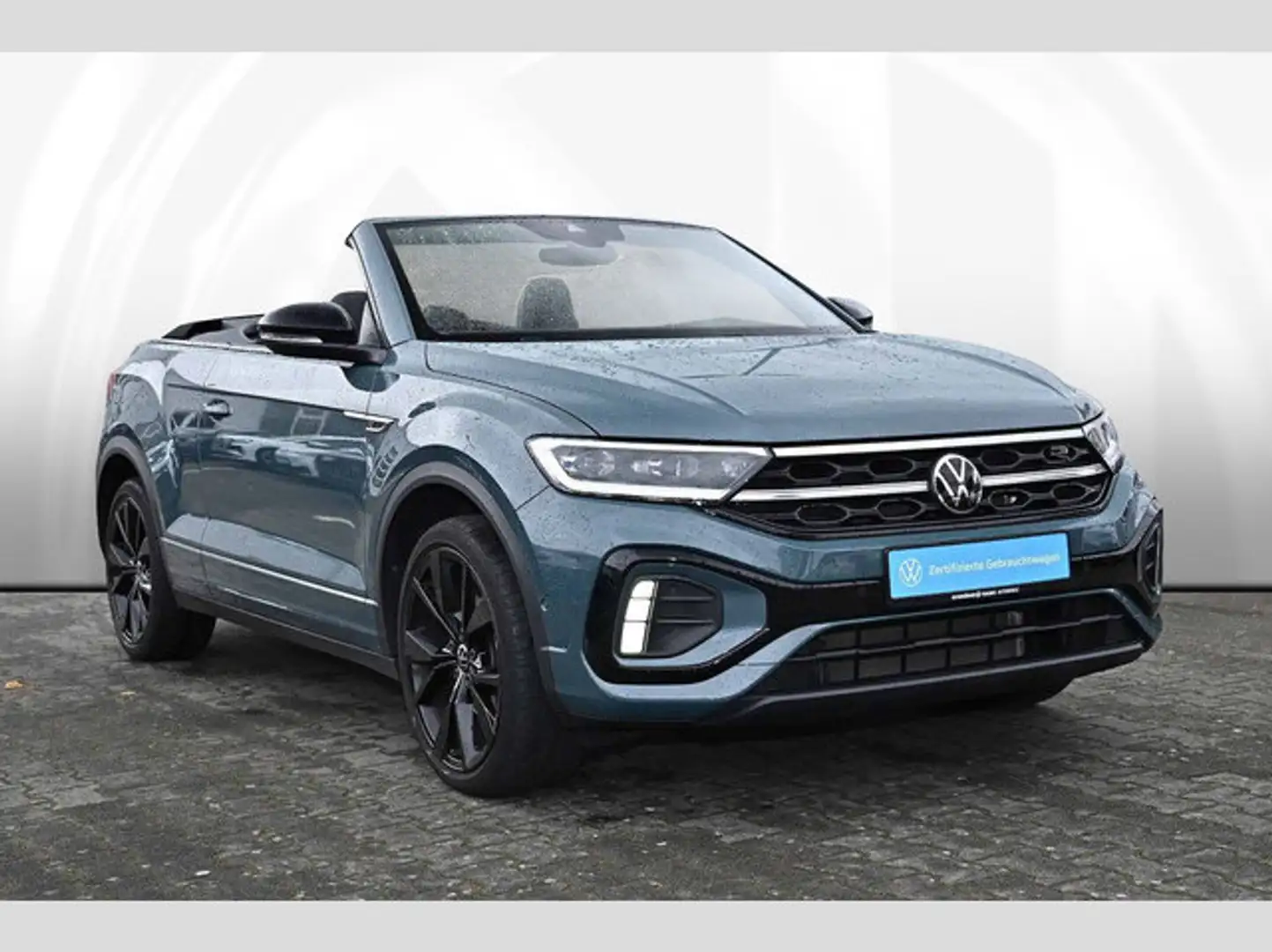 Volkswagen T-Roc Cabriolet 1.5 TSI DSG R-Line Anhängevorricht Blau - 2