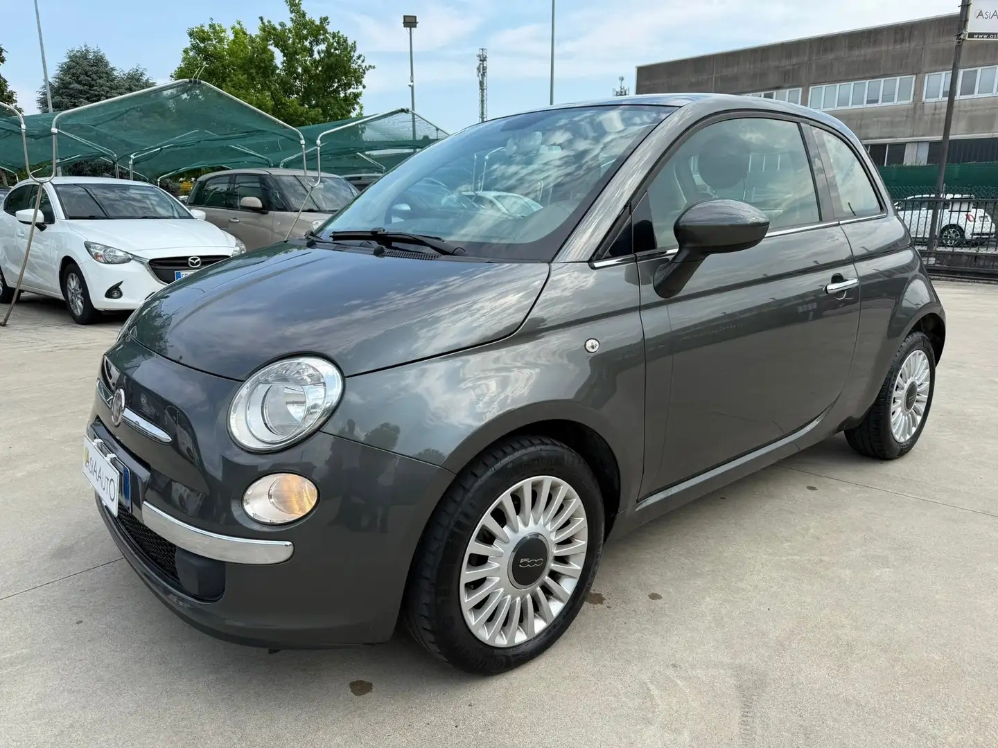 Fiat 500 1.2 Lounge  NEO-PAT Gris - 1