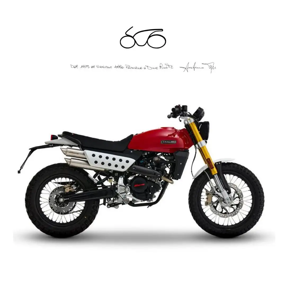 Fantic Caballero 125 2025 Rouge - 1