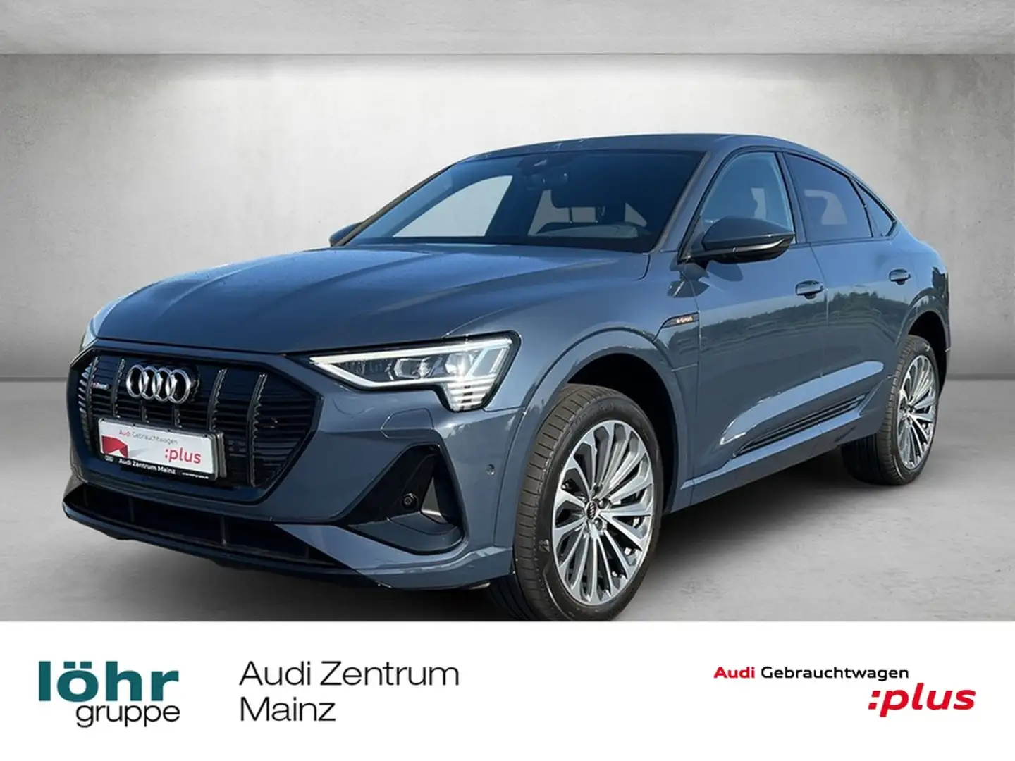 Audi e-tron Sportback S line 55 quattro Matrix*Kamera Blau - 1