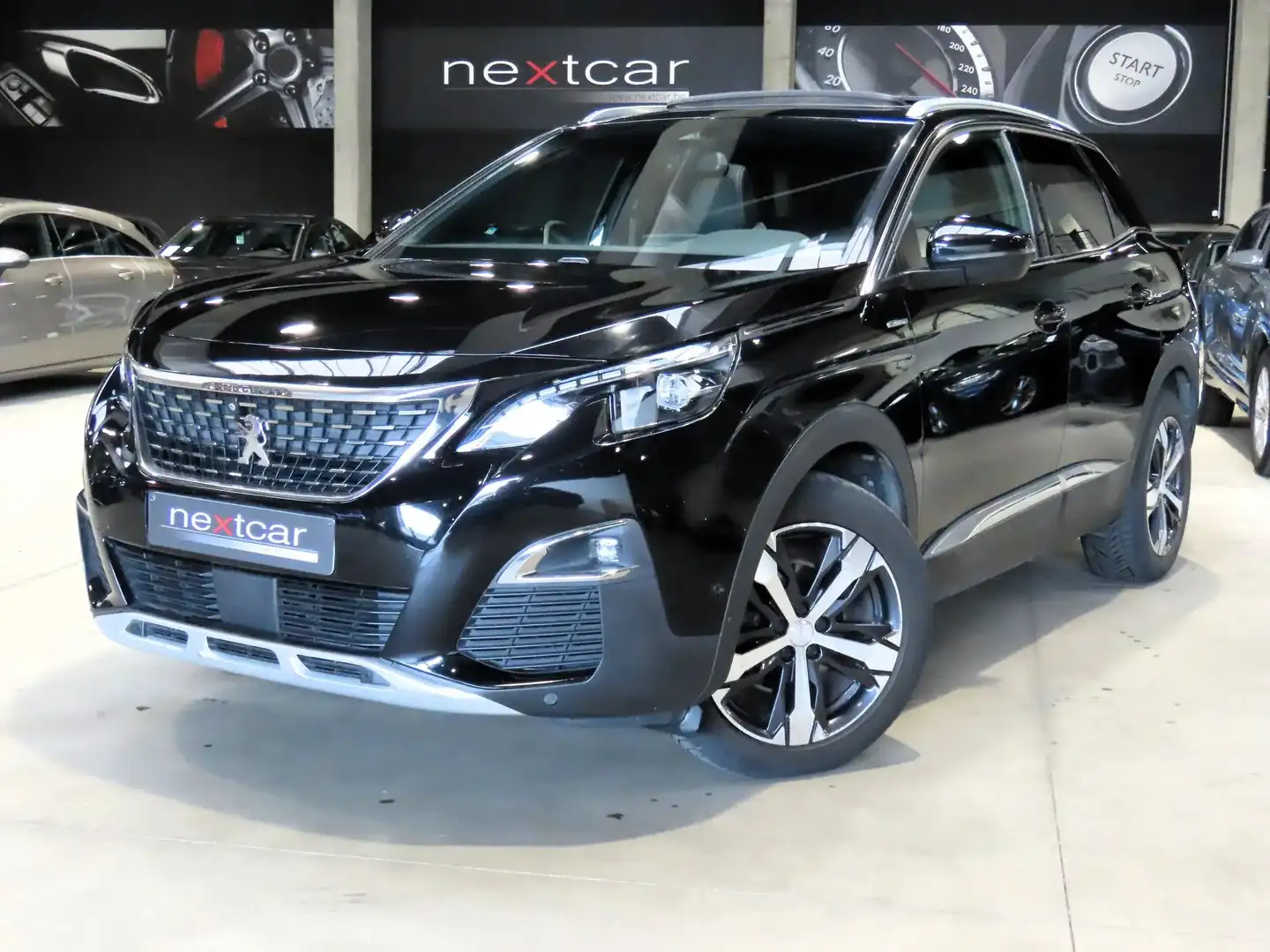 Peugeot 3008 1.5BlueHDi GT Line*NAVI-TOIT PANO-CRUISE-PARKING* Zwart - 1