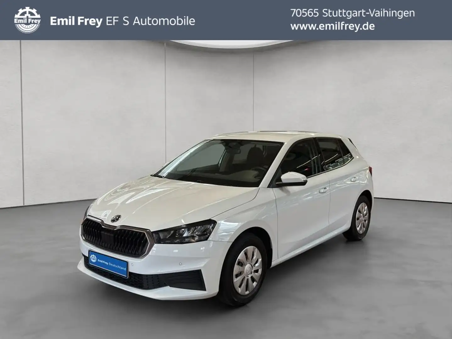 Skoda Fabia 1.0 TSI DSG Ambition Blanc - 1