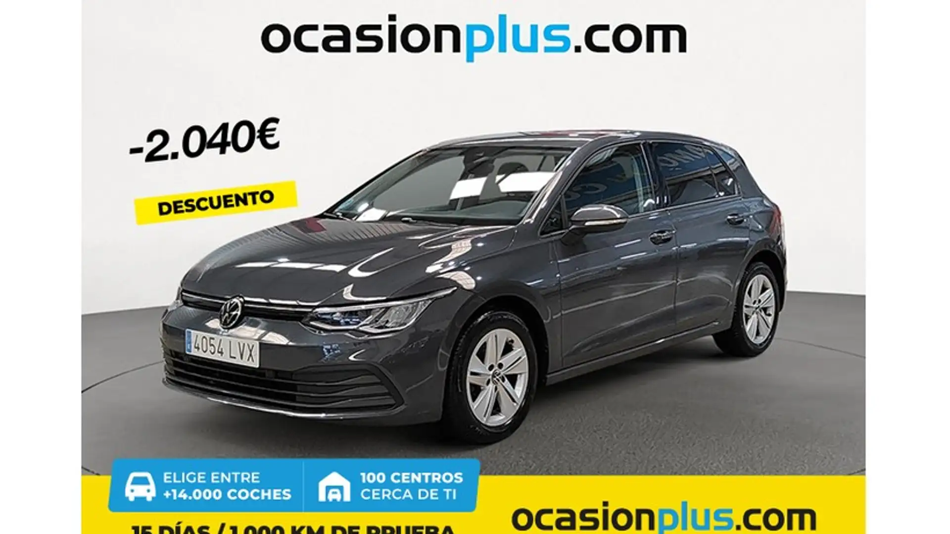 Volkswagen Golf 2.0TDI Sport DSG7 110kW Gris - 1