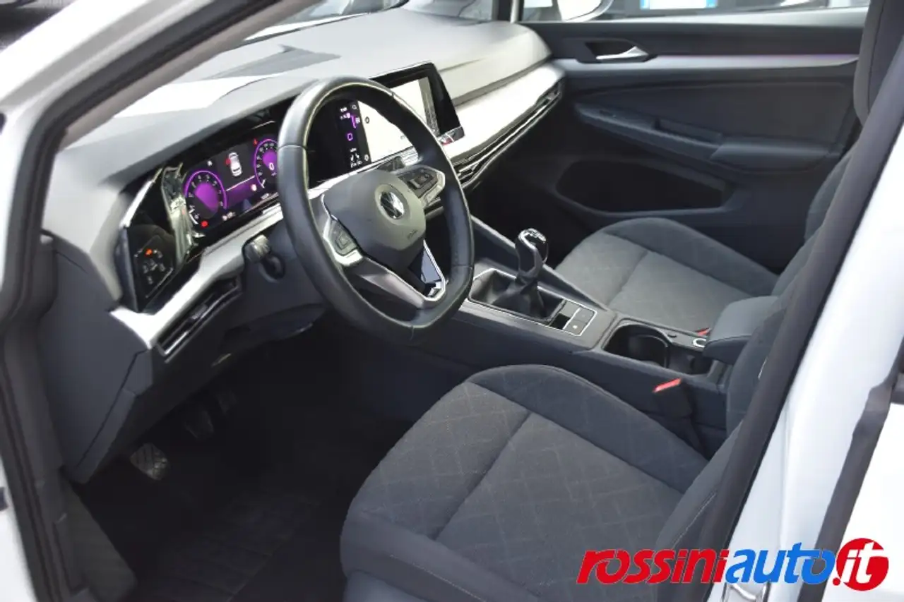 2023 Volkswagen Golf 8 1.5 TSI 131 CV LIFE + I.Q LED PERFORMANCE + NAVI + RETROCAMERA + VETRI PRIVACY + LOUNGE PACK - 3XCLIMA - SENSORI, photograph 5