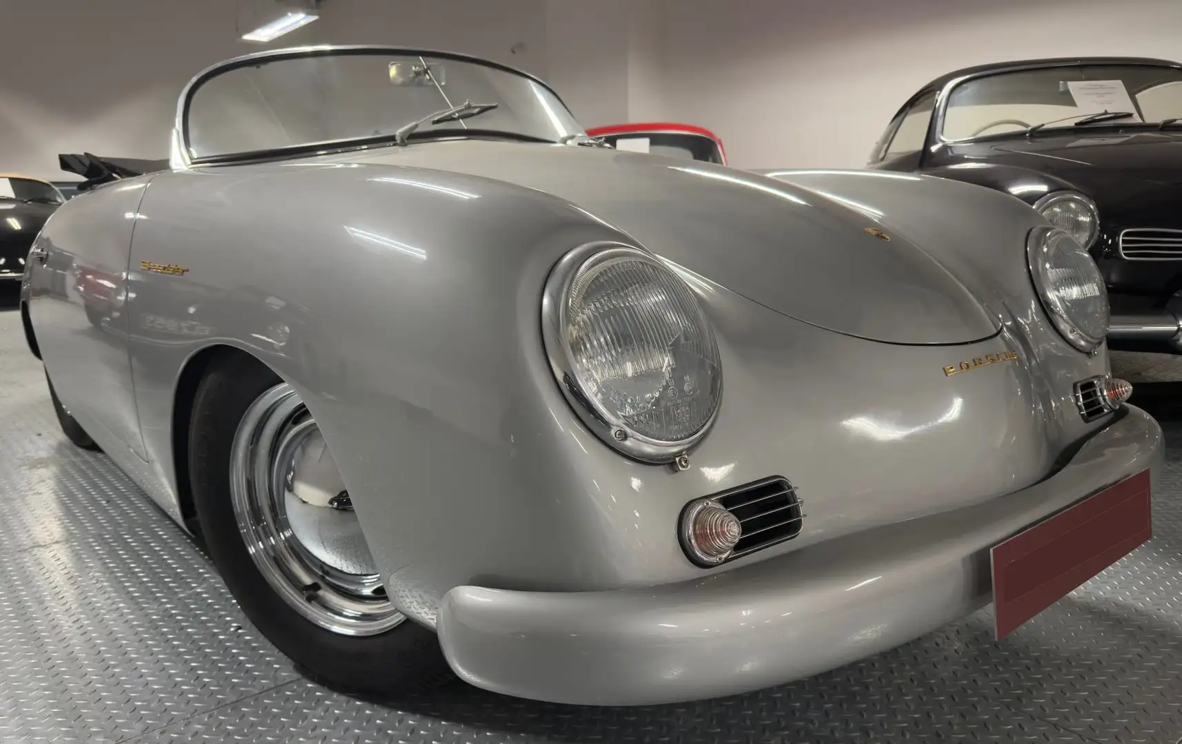 Porsche 356 PRE A SPEEDSTER Argent - 2