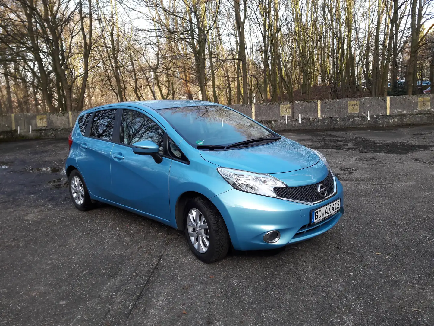 Nissan Note Note 1.5 dci acenta Blau - 1