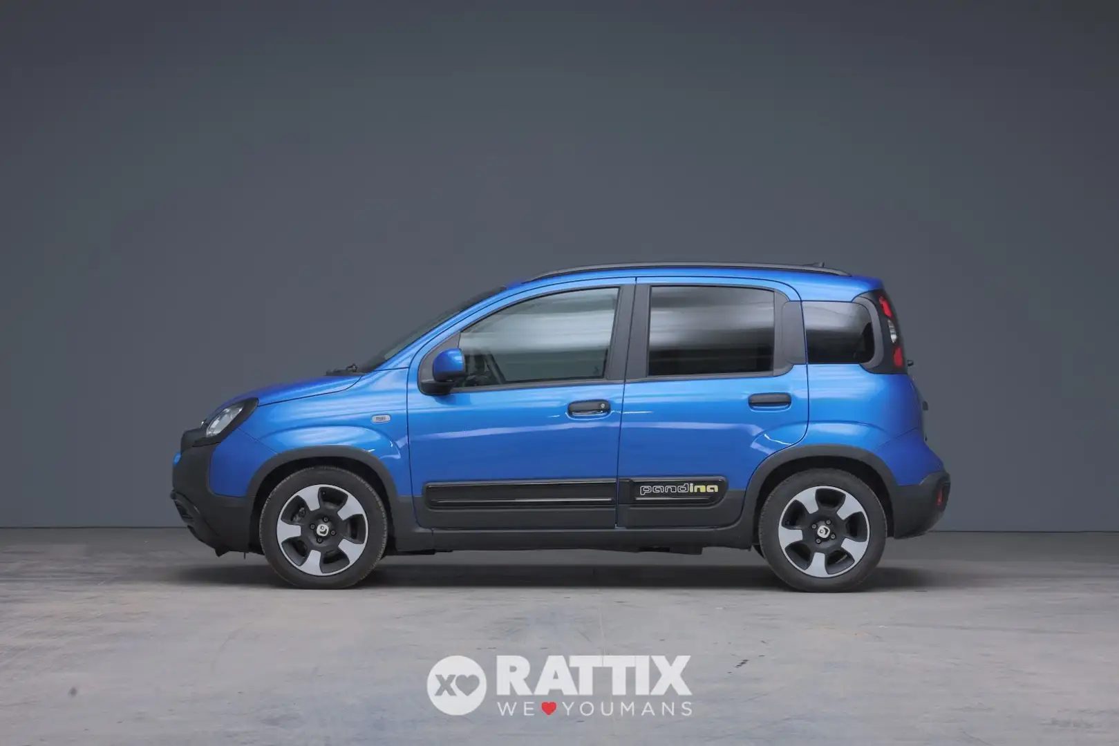 Fiat Panda Pandina 1.0 Firefly Hybrid 70CV Cross Blauw - 2
