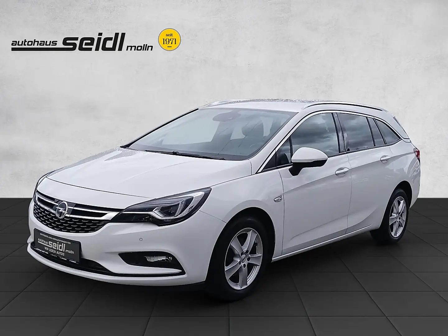 Opel Astra ST 1,4 Turbo Direct Inj. Innovation S/S Aut. Weiß - 1
