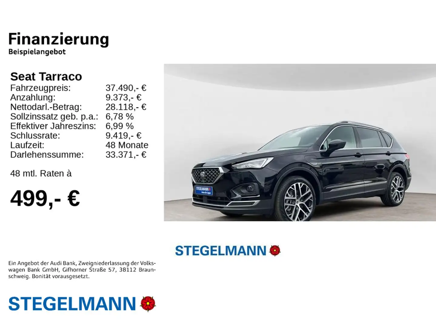 SEAT Tarraco TARRACO XPERIENCE 1.4 e-HYBRID AHK Glasdach top Schwarz - 2