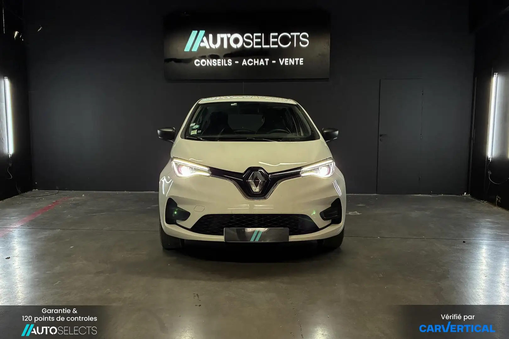 Renault ZOE Life - Achat intégral R110 | Carvertical Disponibl Blanc - 2