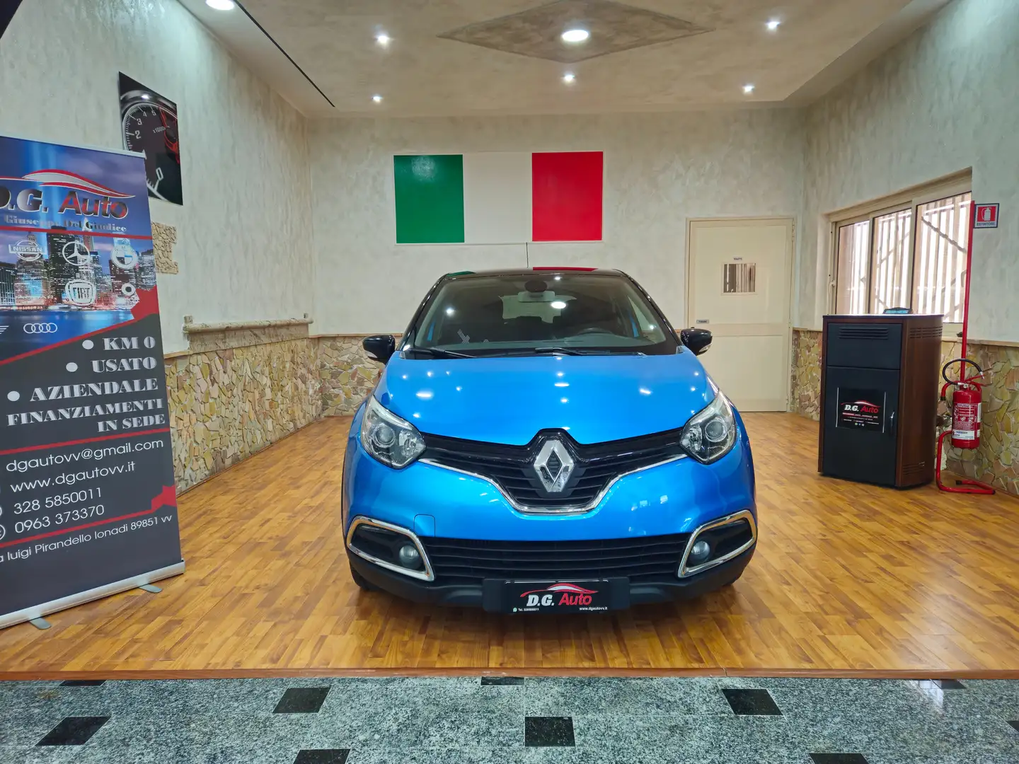 Renault Captur 1.5 dci energy R-Link s Blauw - 2