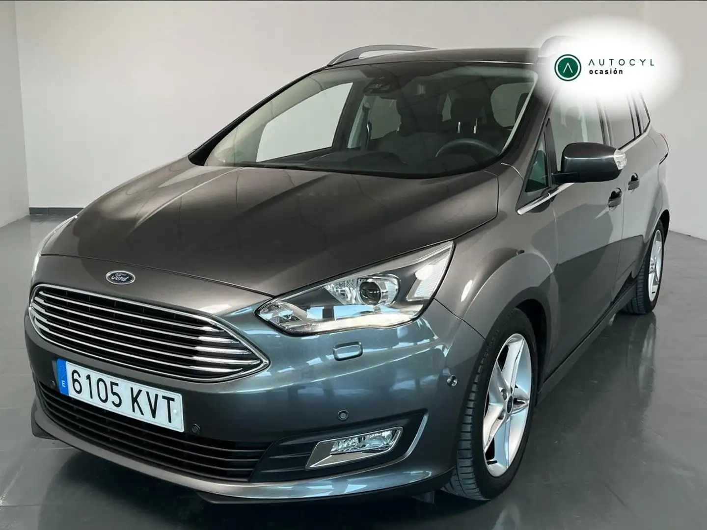 Ford C-Max 1.5 Ecoboost Auto-S&S Business Aut. 150 Gris - 2
