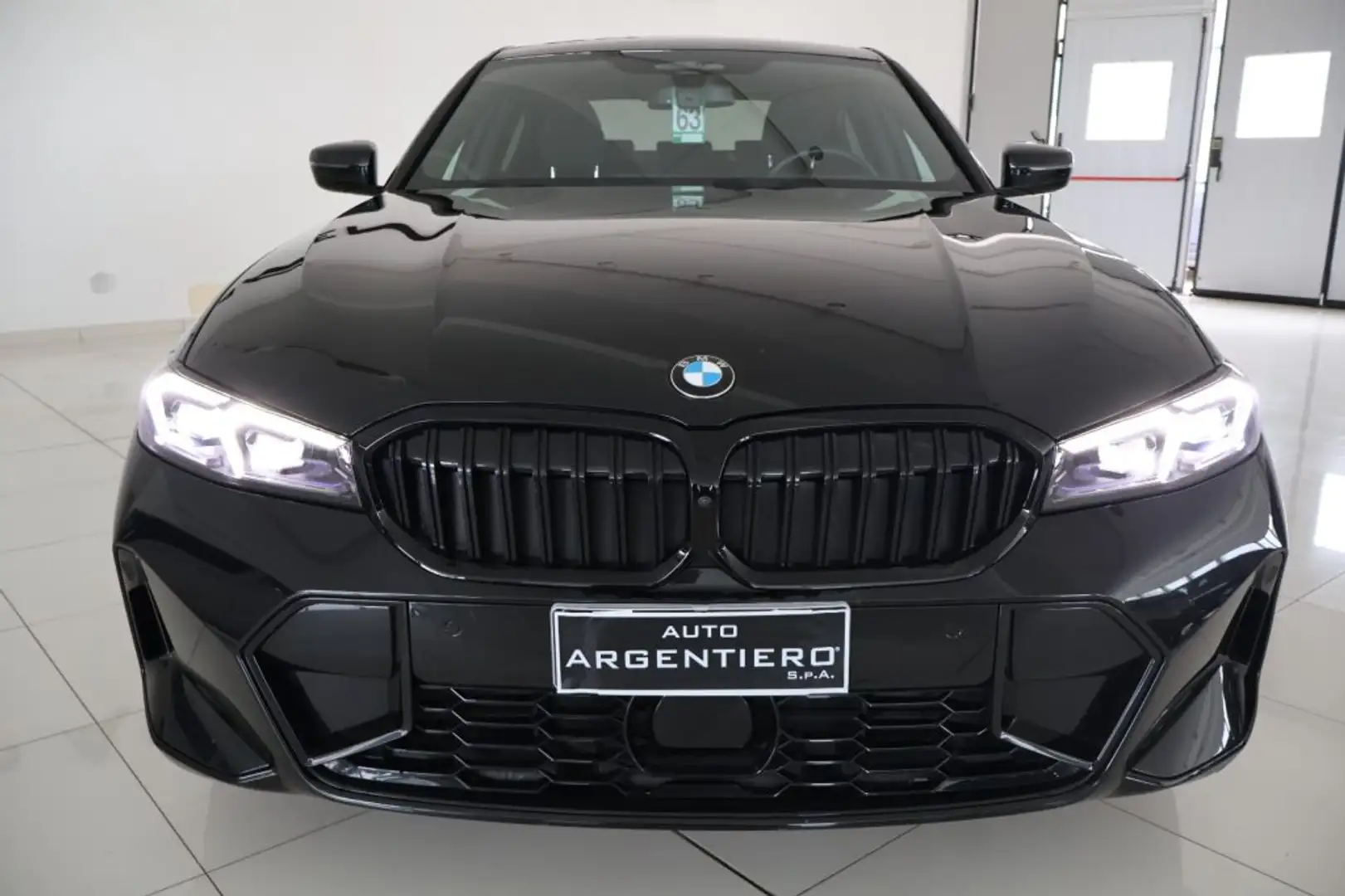 BMW 320 d 48V xDrive Msport Pro telecamera 360° pinze ros Noir - 2