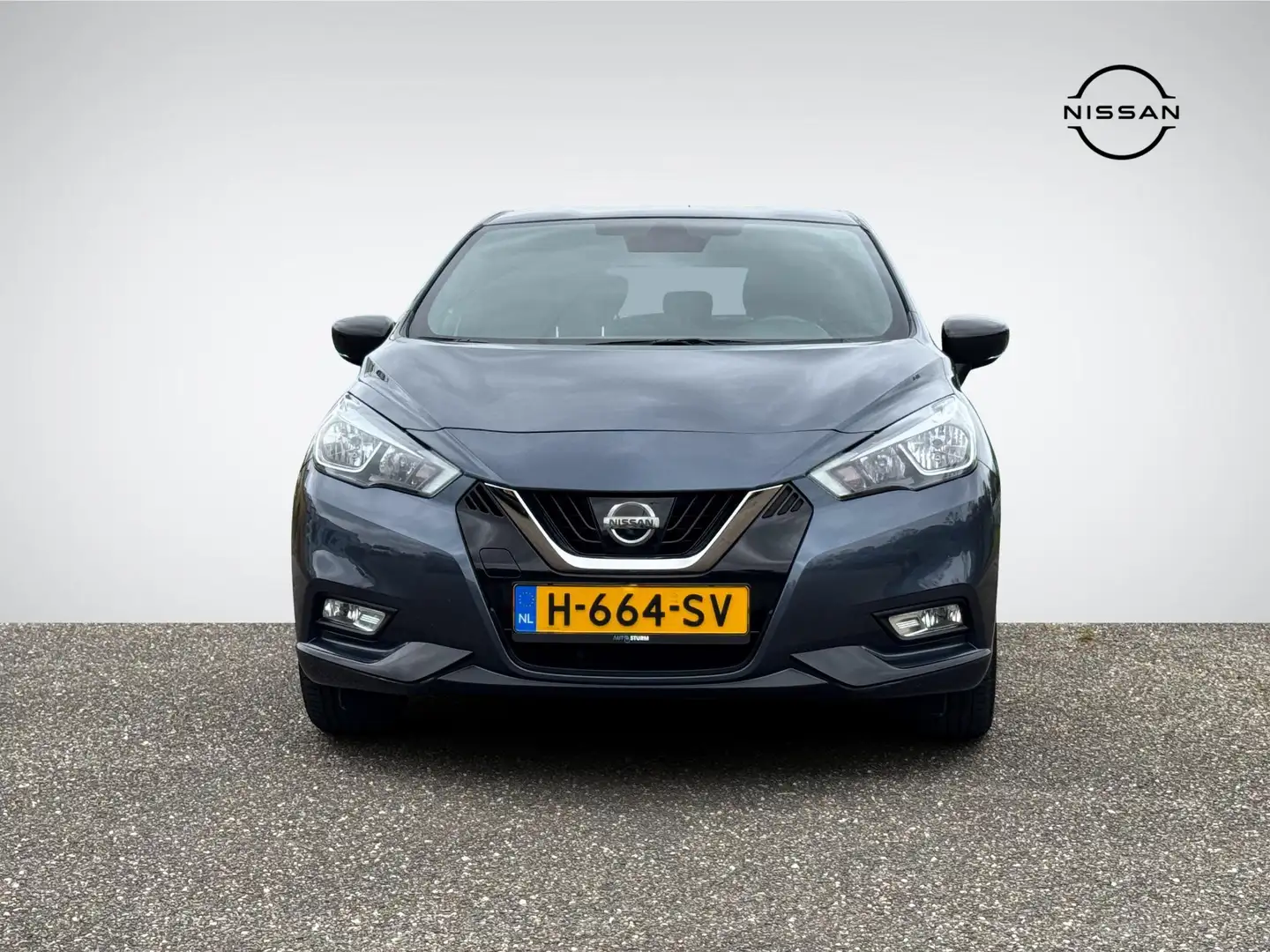 Nissan Micra 1.0 IG-T N-Sport | Navigatie | Camera | Leder/Alca Сірий - 2