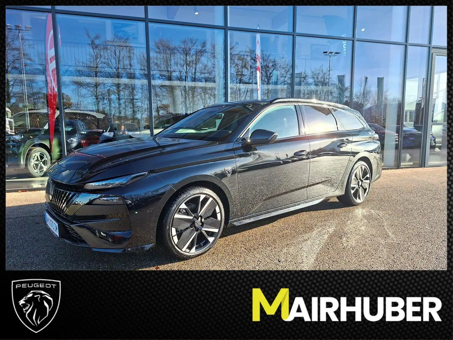 Peugeot 308 SW Hybrid 136 e-DCS6 GT Schwarz - 1