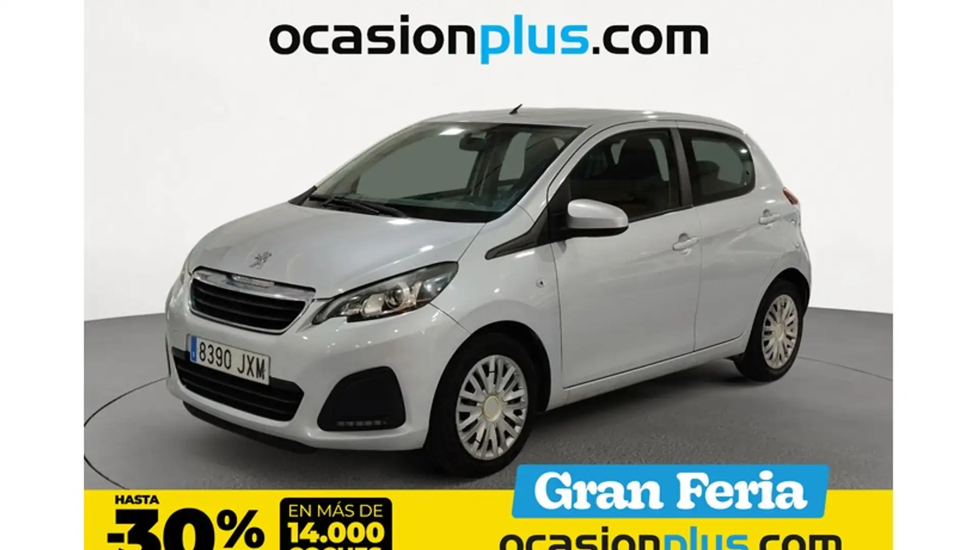 Peugeot 108 1.2 PureTech Active Grijs - 1