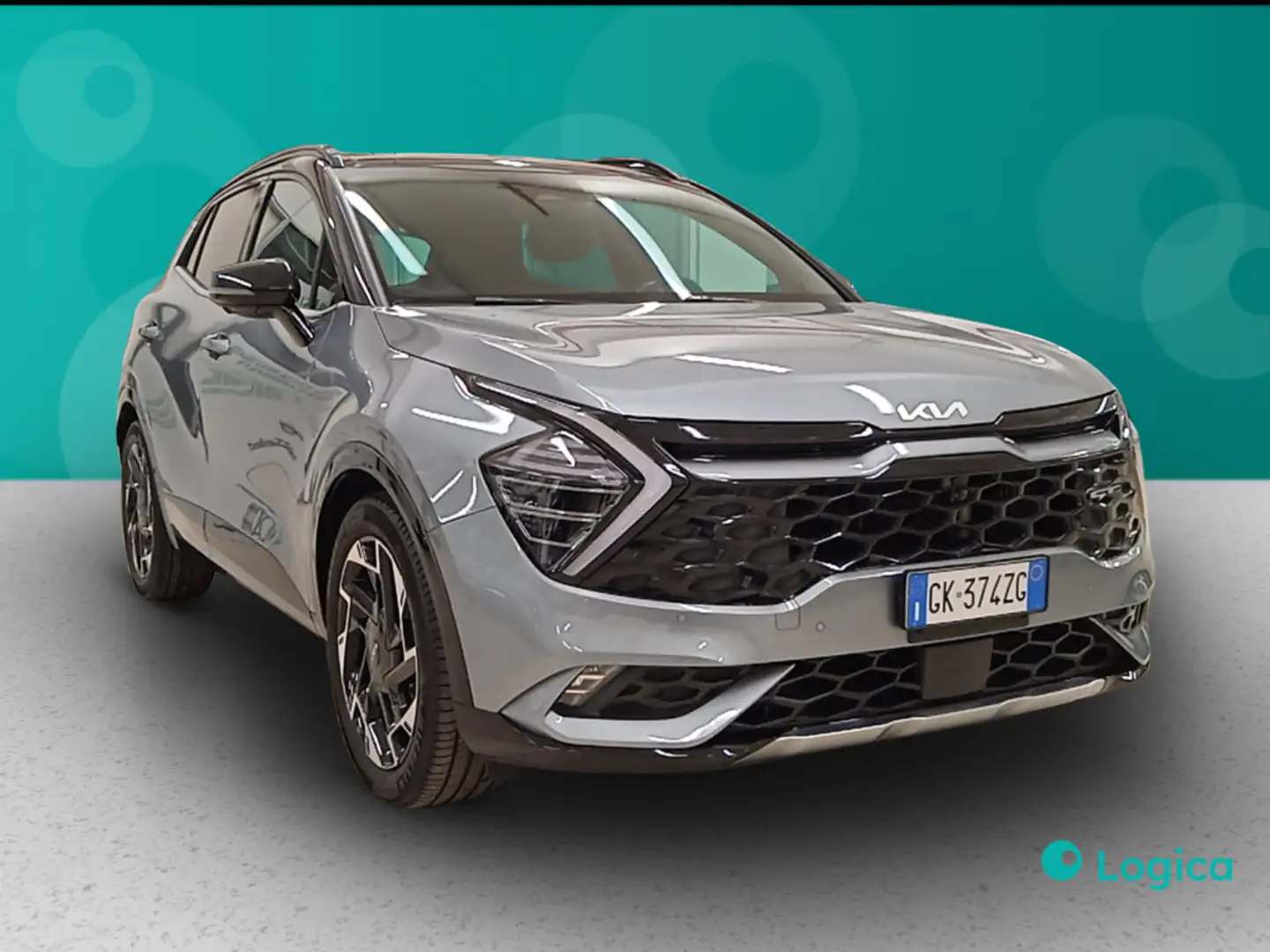 Kia Sportage 1.6 CRDi MHEV GT-line Plus Argent - 1