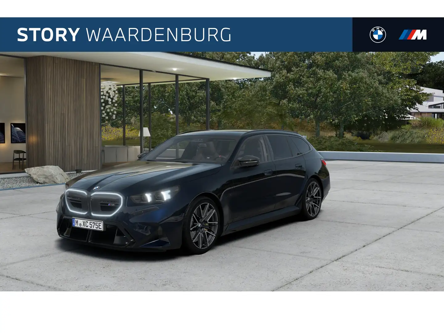BMW M5 5 Serie Touring Automaat / Panoramadak / Trekhaak Zwart - 1