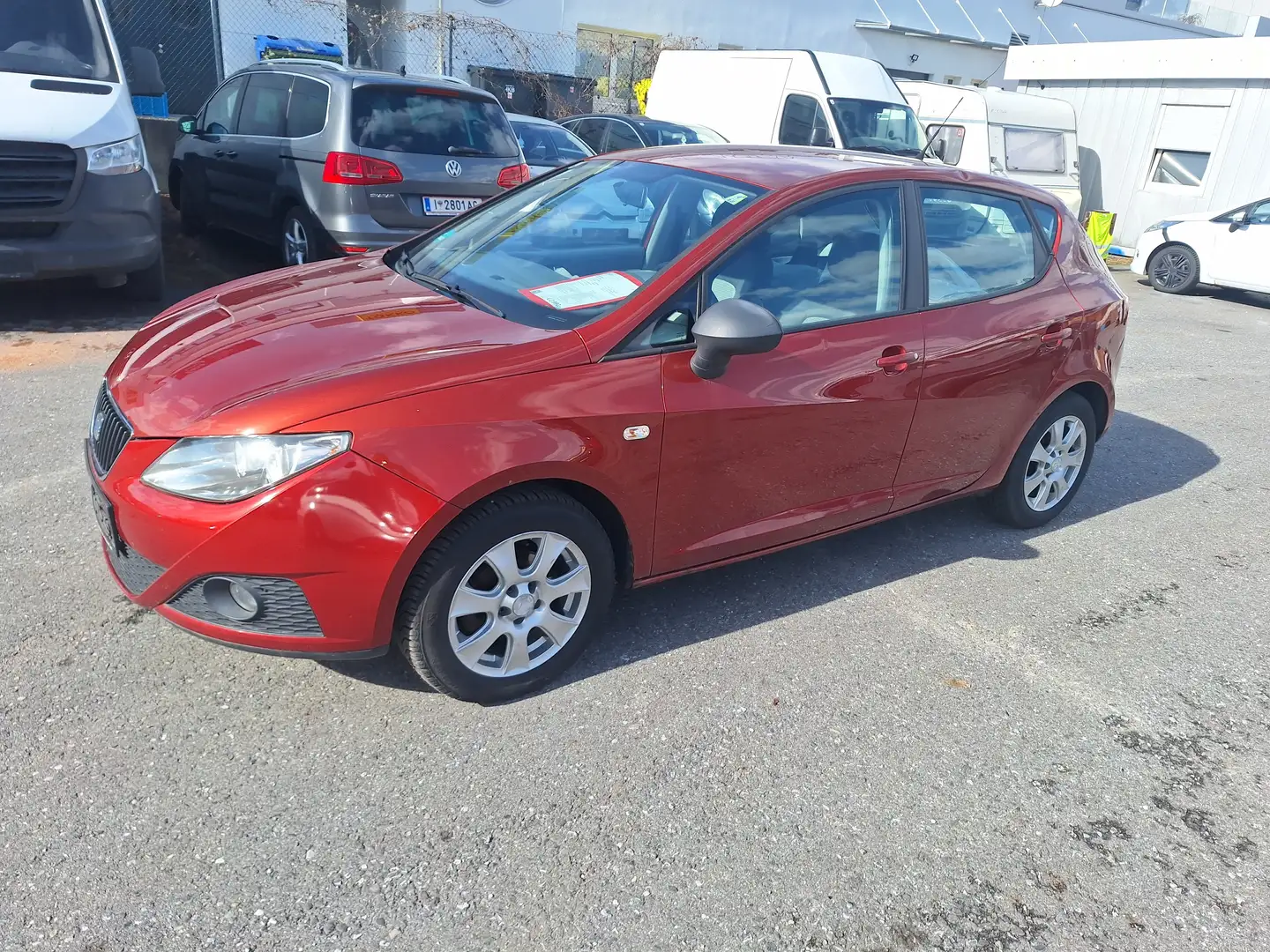 SEAT Ibiza Stylance / Neu Pickerl Rot - 2