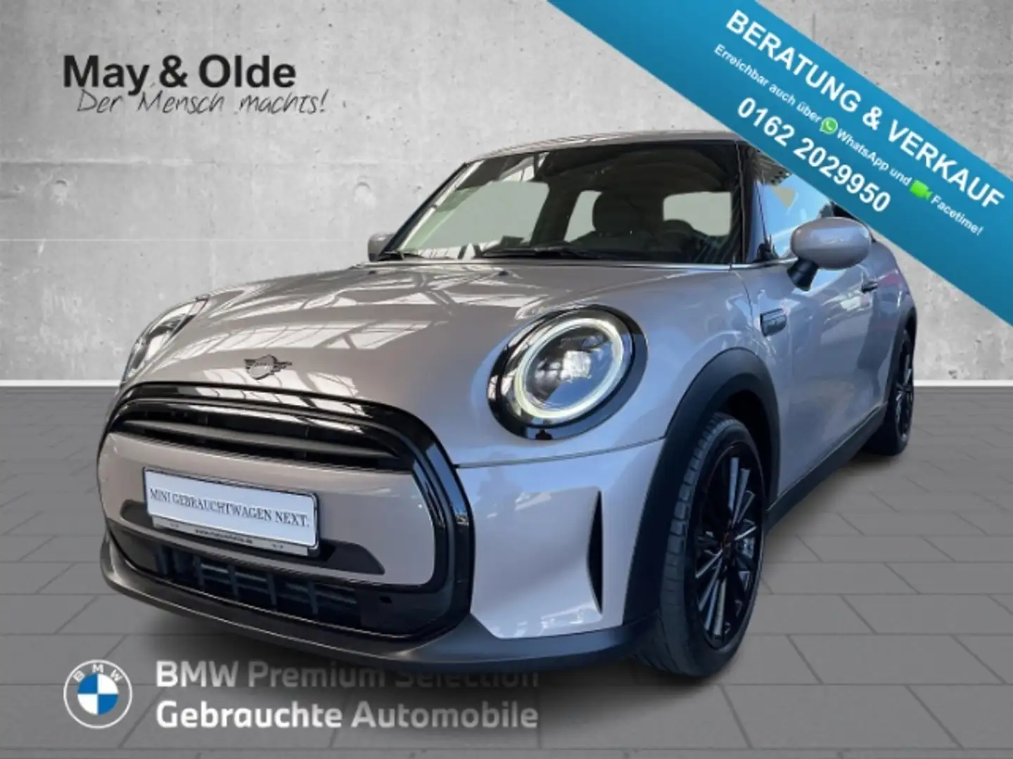 MINI One Navi LED Kamera T-Leder SHZ Klima Digitales-CP App Grau - 1