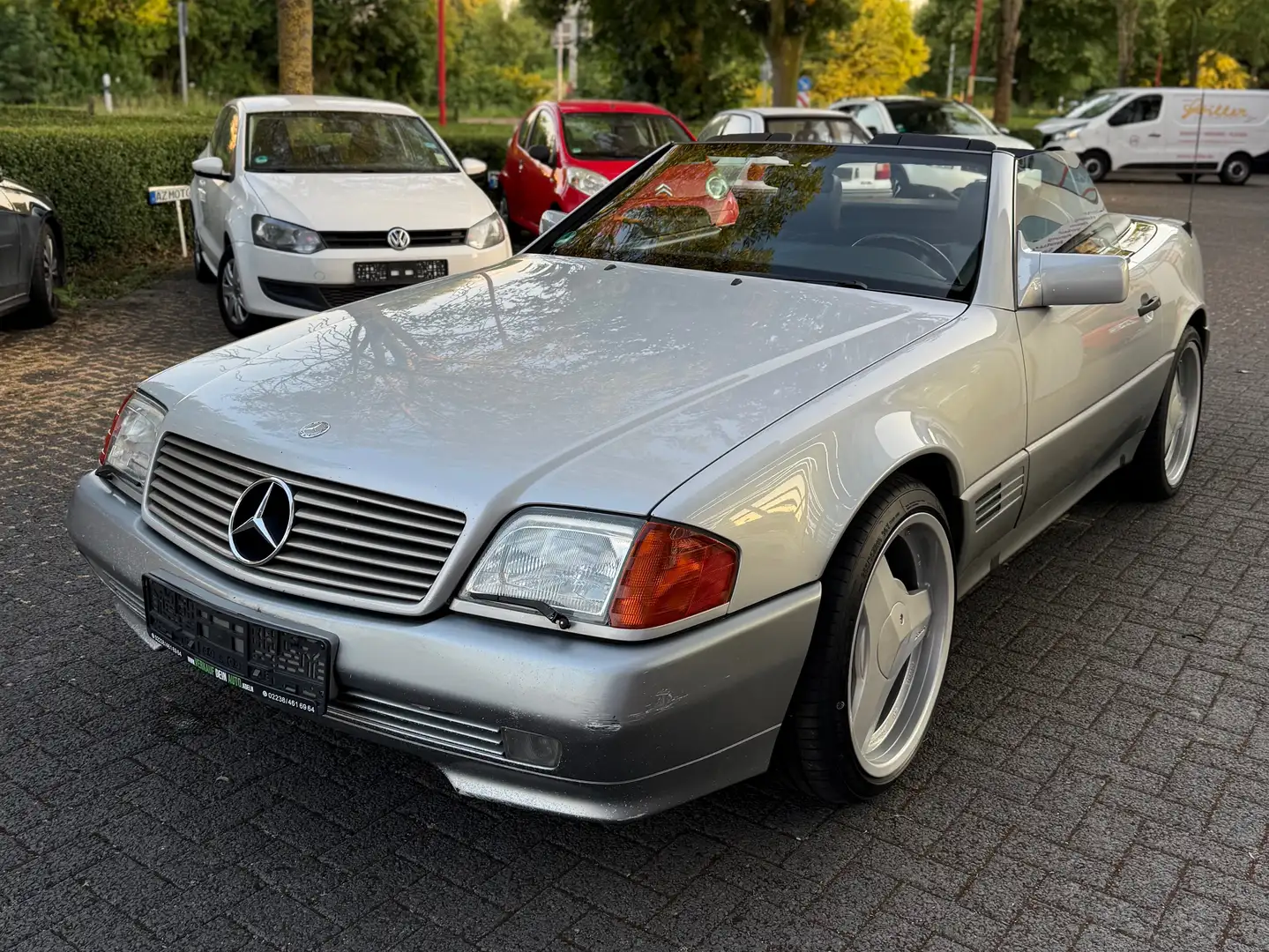 Mercedes-Benz SL 500 Scheckheftgepflegt mit H-Zulassung Gris - 2