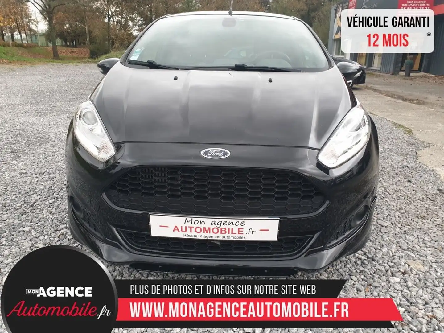 Ford Fiesta 1.0 ECOBOOST 125 S&S ST-LINE 5P Noir - 2