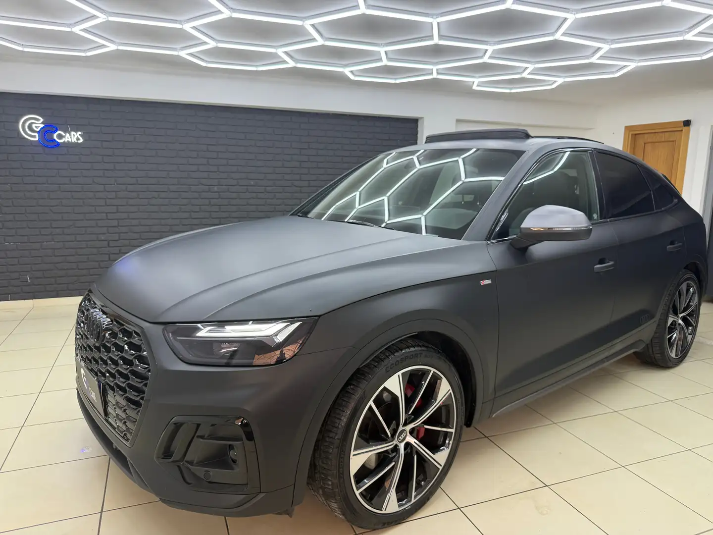 Audi Q5 Sportback 40 2.0 tdi S line Plus quattro strafull Negro - 1