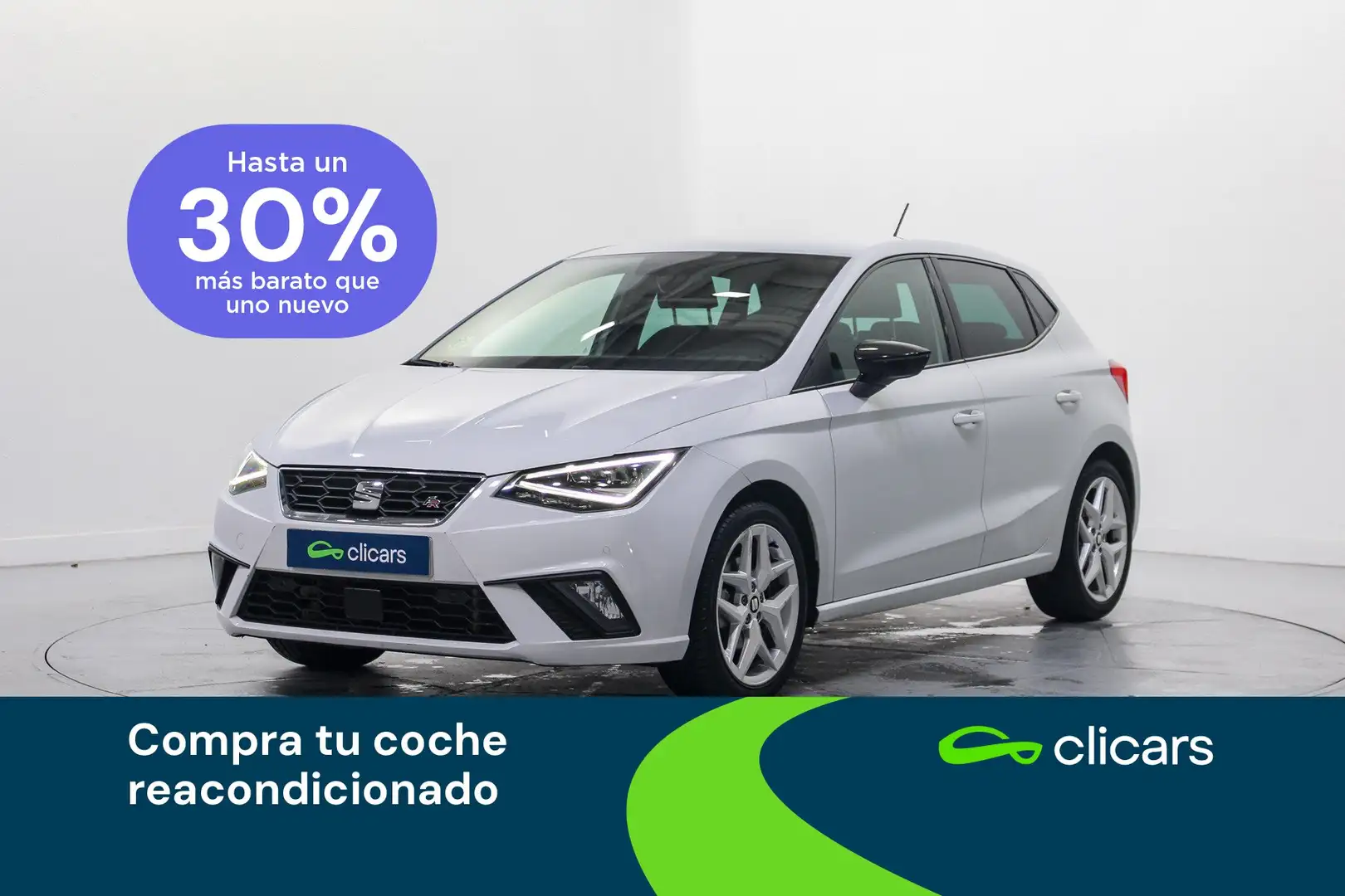 SEAT Ibiza 1.0 TSI S&S FR110 Blanc - 1