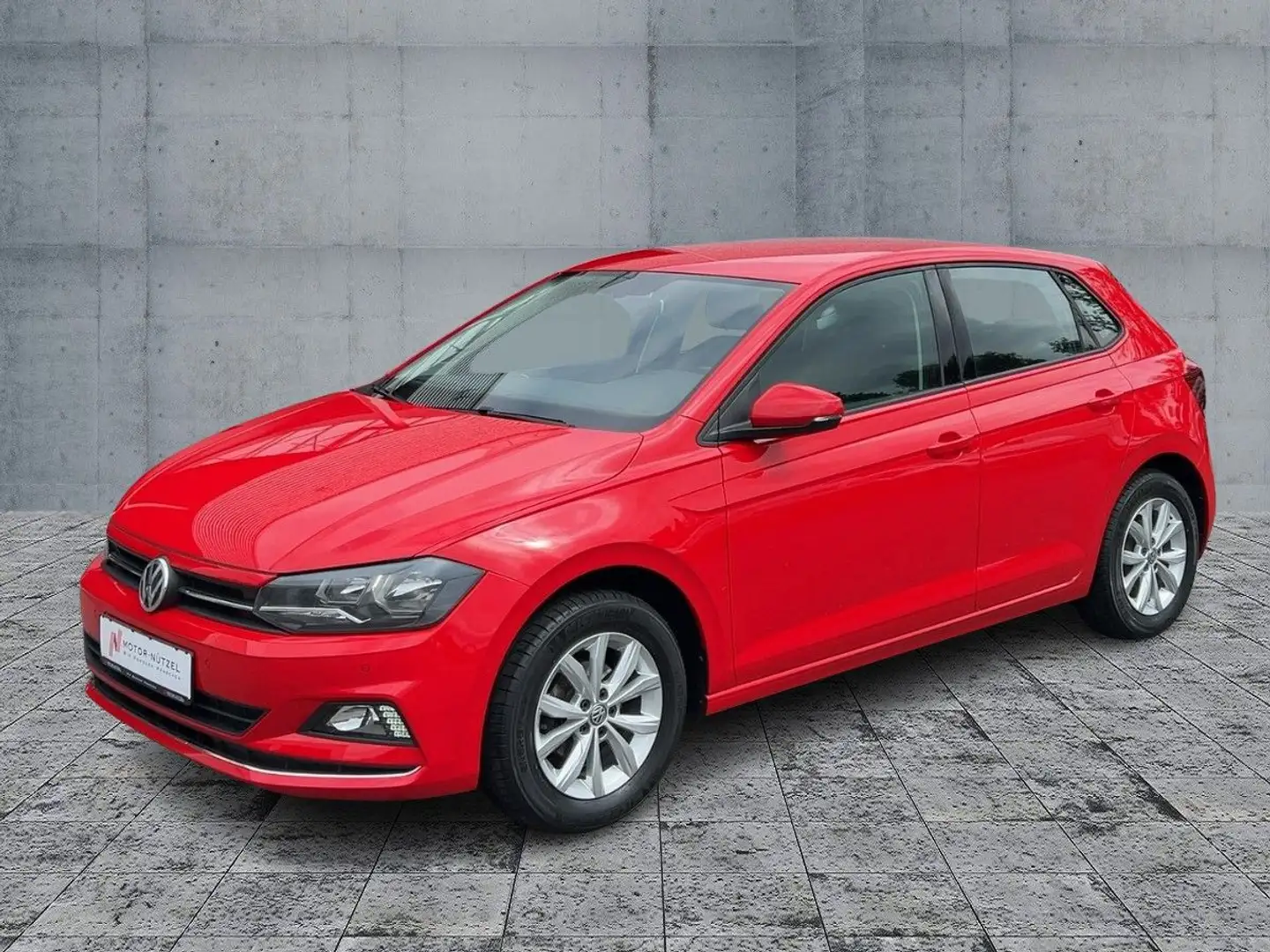 Volkswagen Polo 1.0 TSI DSG HIGHLINE SHZ+2xPDC+MFL+LM 15" Rot - 2