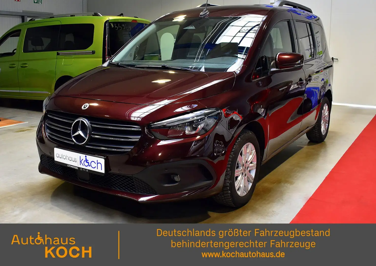 Mercedes-Benz T-Class T-Klasse Progressive Edition 180 EU6d rollstuhlger Rot - 1