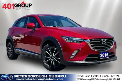 Red 2016 Mazda CX-3 GT AWD SUV / Crossover 6-Speed Automatic