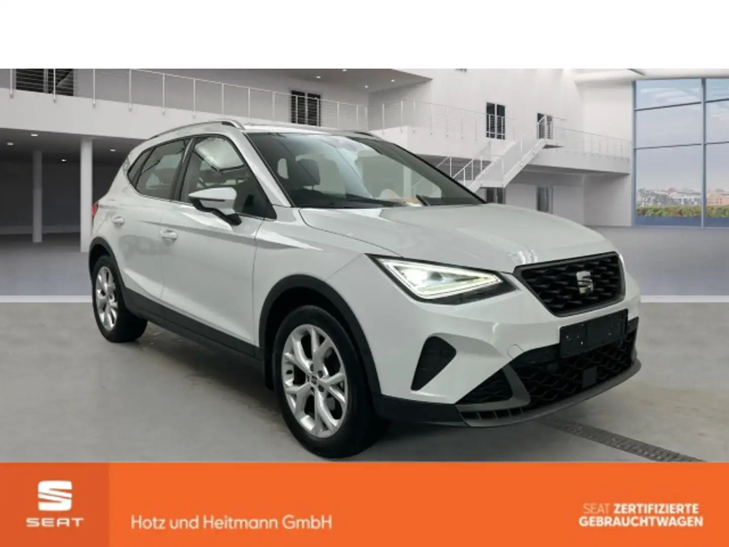 SEAT Arona FR 1.0TSI DSG FR KAMERA/SITZHZ/LED/PDC Weiß - 1