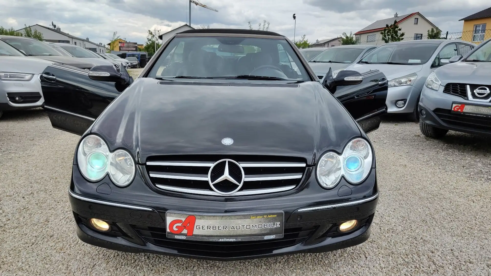 Mercedes-Benz CLK 200 Cabrio Kompressor Aut. Xenon*Leder*Navi* Negru - 1