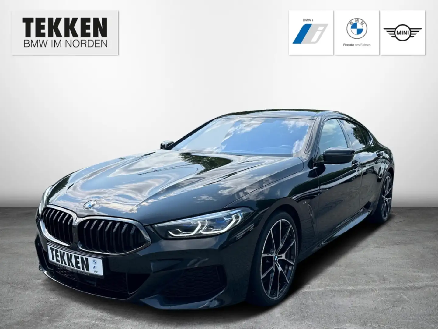 BMW 840 d xDrive Gran Coupe M-Sport Standh. ACC Aktivlenku Zwart - 1