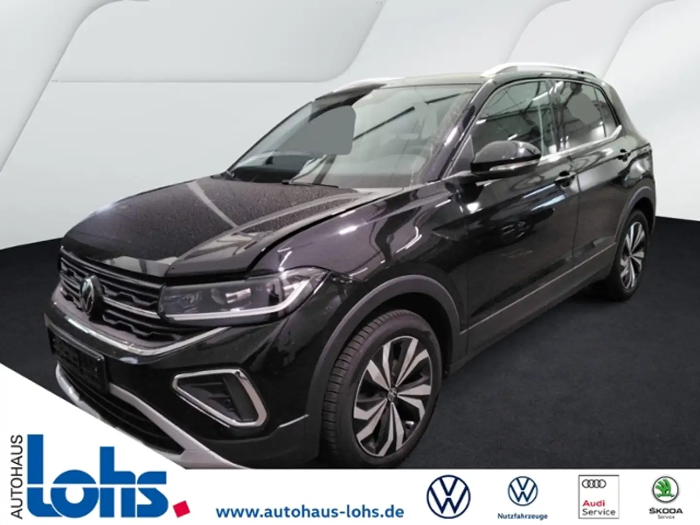 Volkswagen T-Cross TSI DSG Style Tiptronic KLIMA LED NAVI ALU Noir - 1