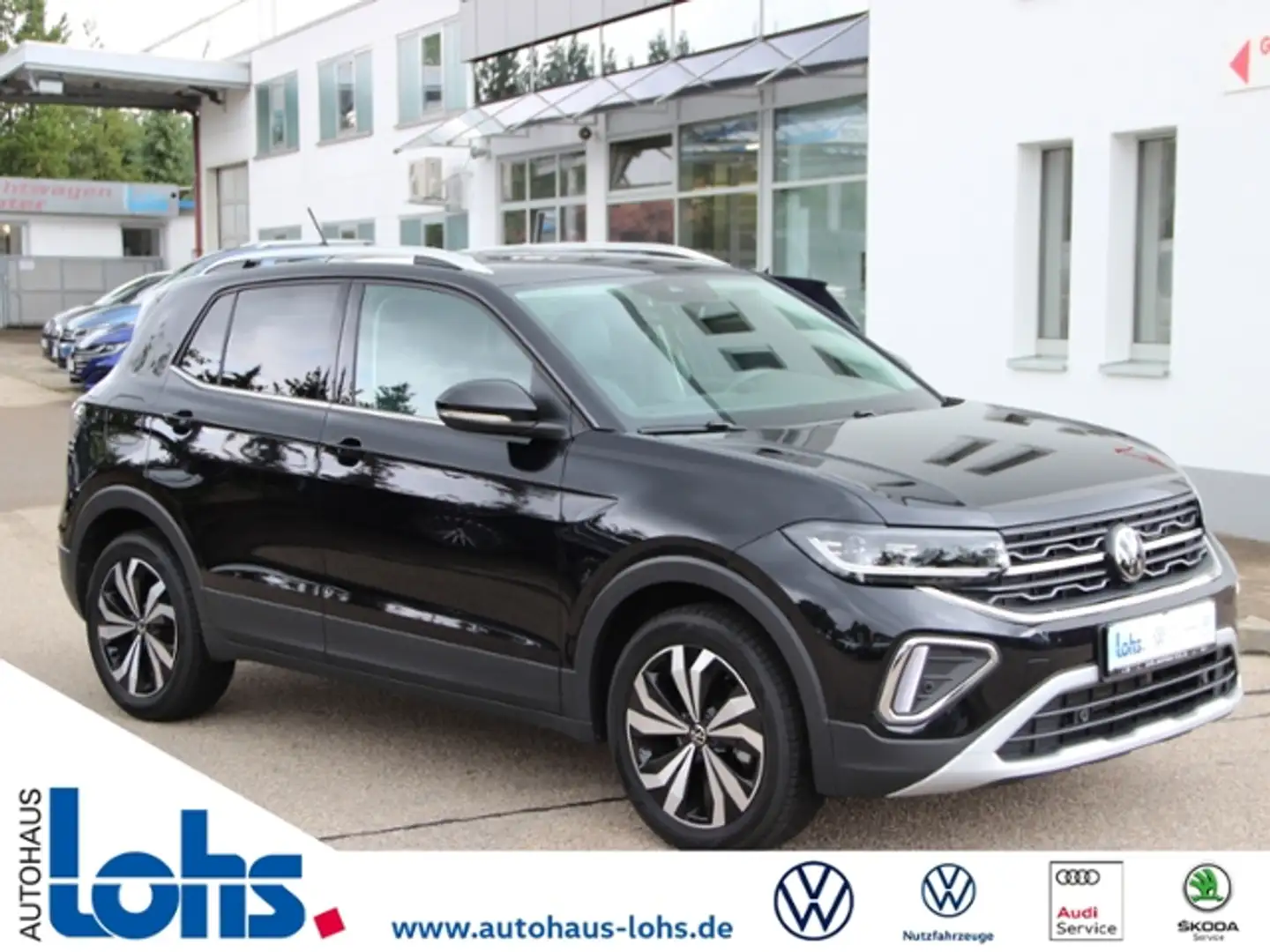 Volkswagen T-Cross TSI DSG Style Tiptronic KLIMA LED NAVI ALU Noir - 1