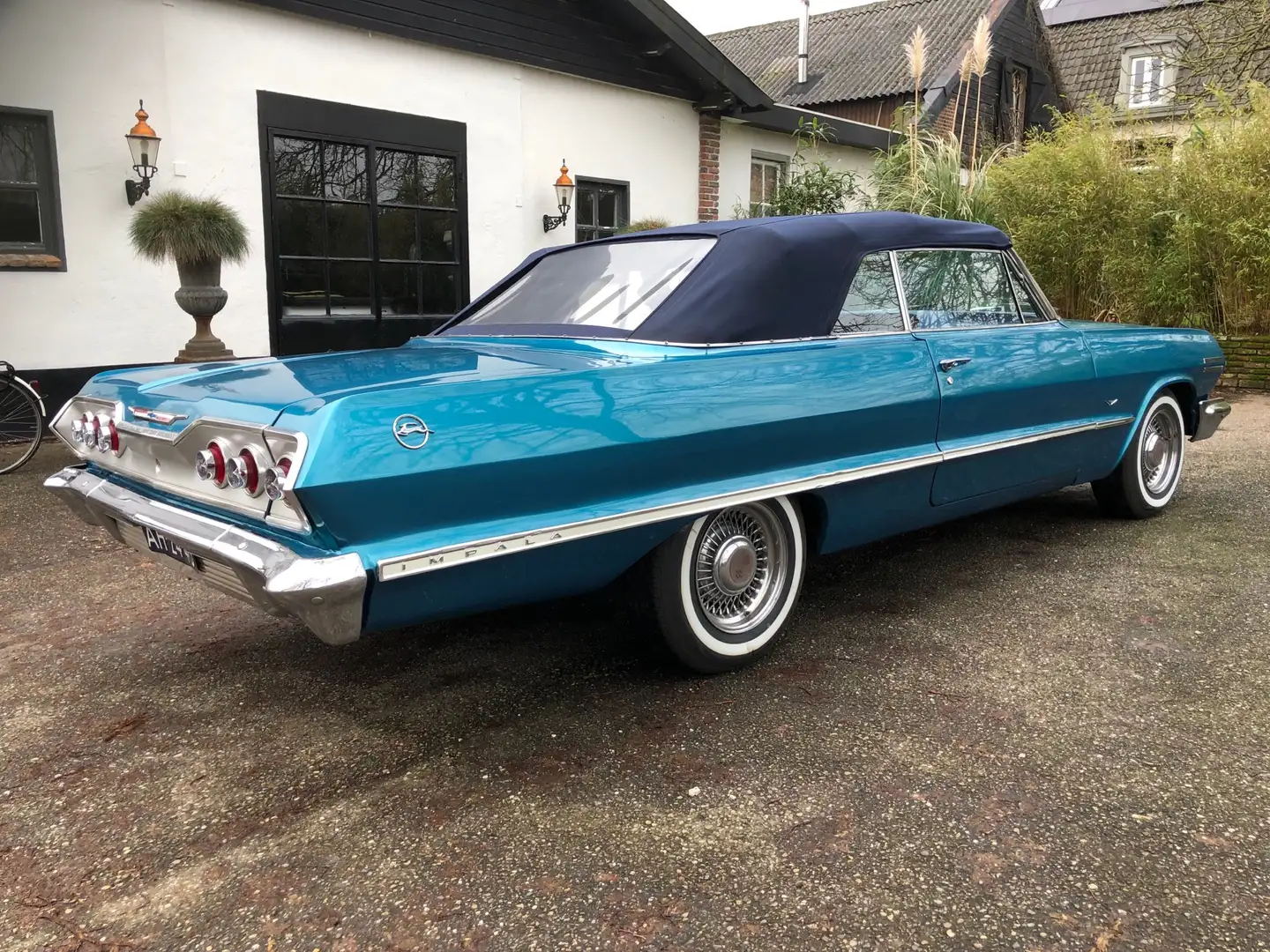 Chevrolet Impala cabriolet Blauw - 2