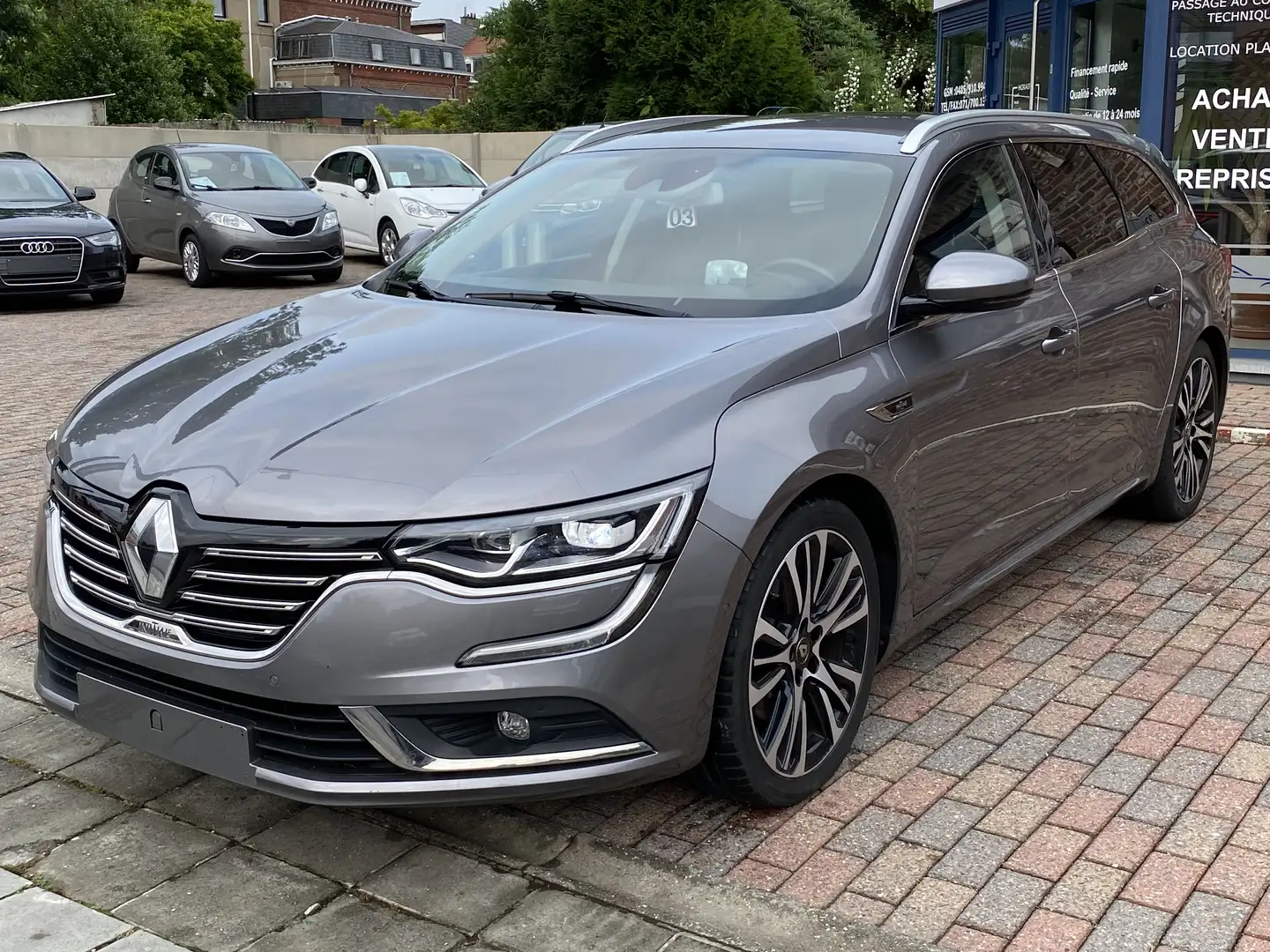Renault Talisman 2.0 dCi 160ch*Initiale Paris*4 Control*Boite auto* Gris - 1