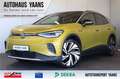 Volkswagen ID.4 Pro Perfor. 1st Max WÄRMEPUMPE+HUD+PANO+AHK Gelb - thumbnail 1