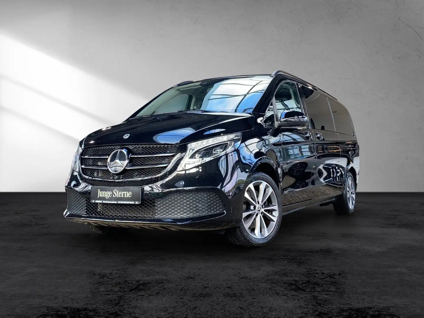 Mercedes-Benz V 300 V 300 d AVANTGARDE Extralang 360° LED el. Türen Negro - 2
