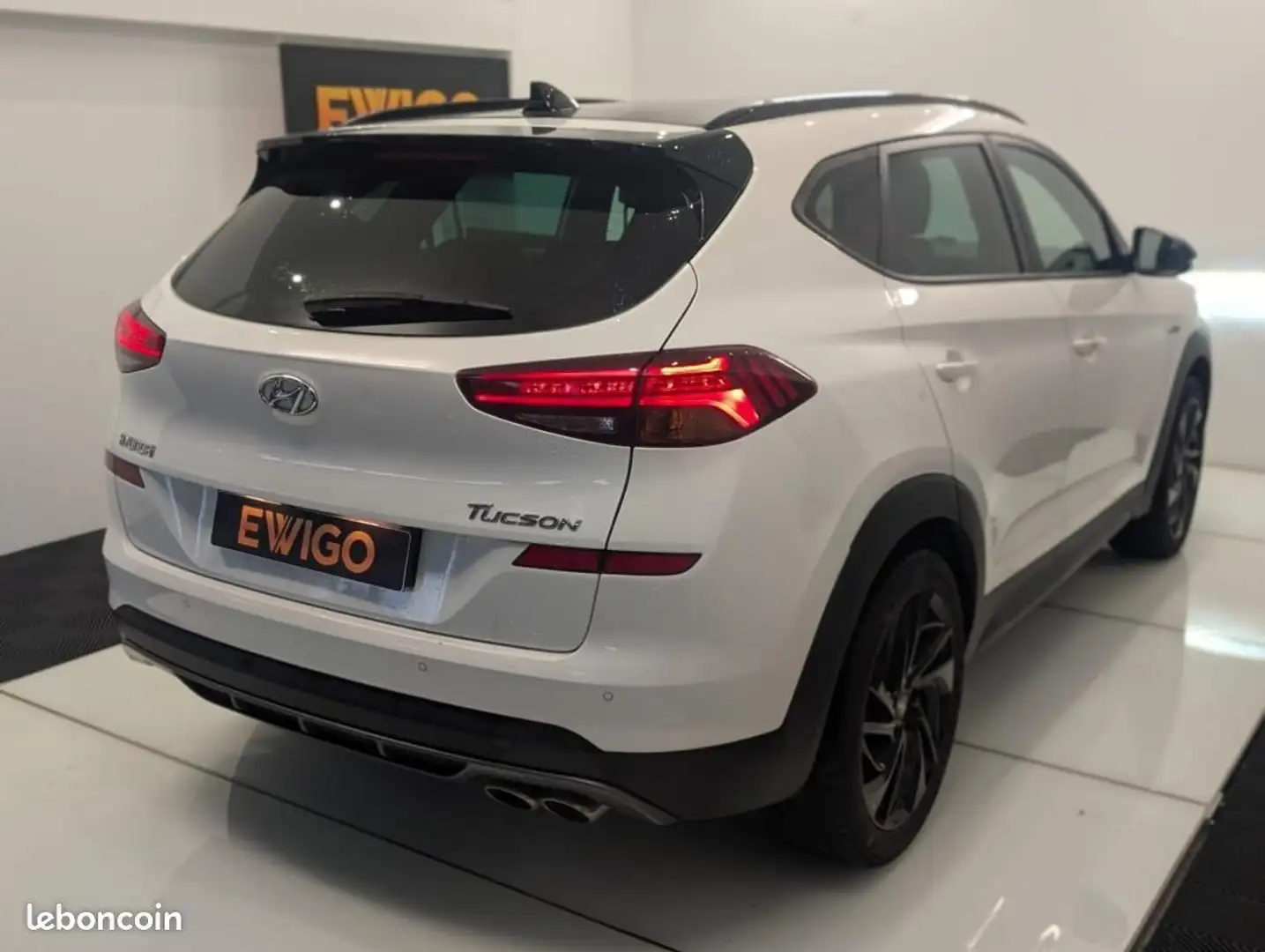 Hyundai TUCSON 1.6 CRDI 136ch N Line EDITION 2WD DCT Blanc - 2