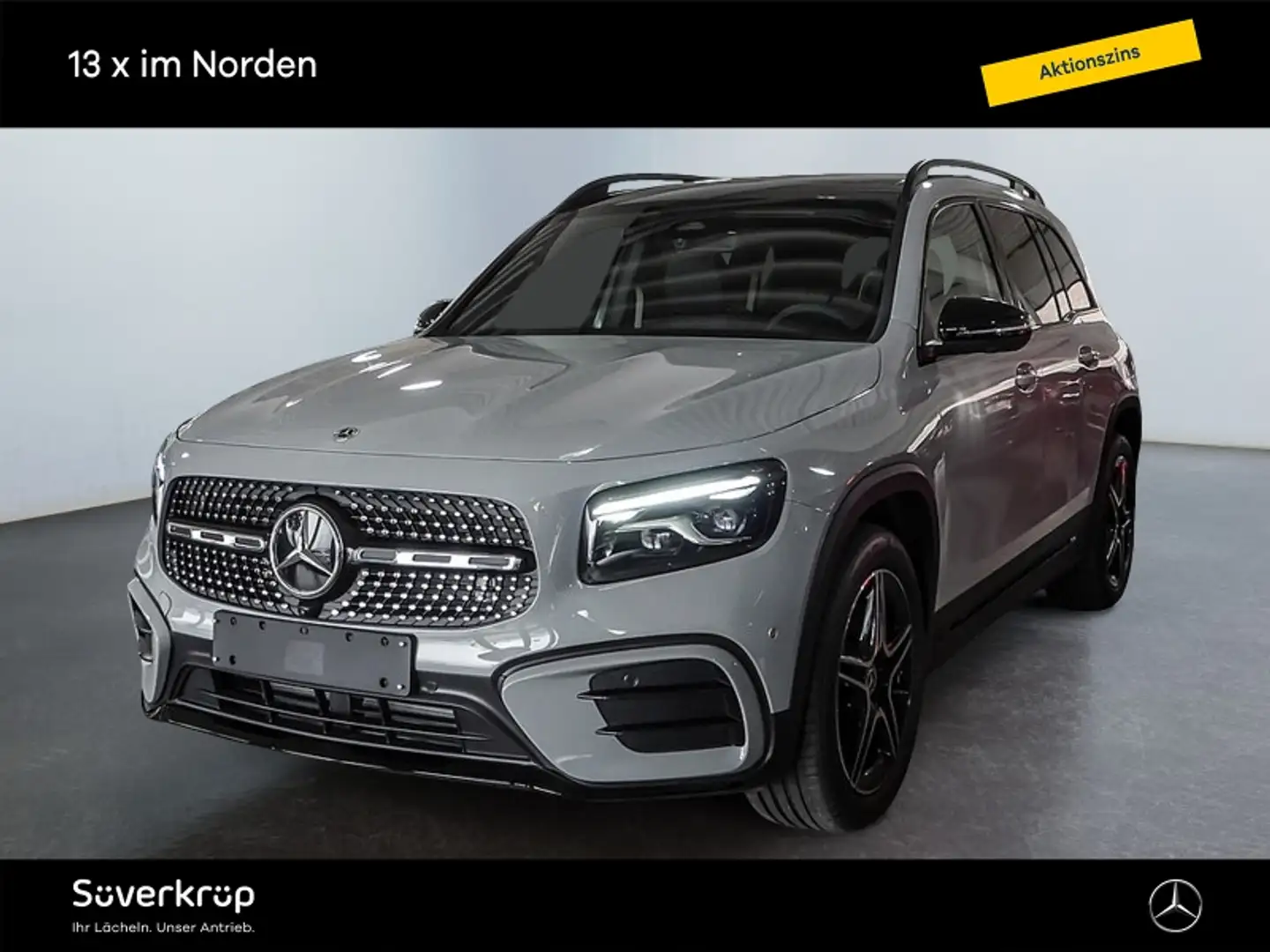 Mercedes-Benz GLB 200 d 4M AMG NIGHT MULTI 360 AHK KAMERA PANO Grau - 1