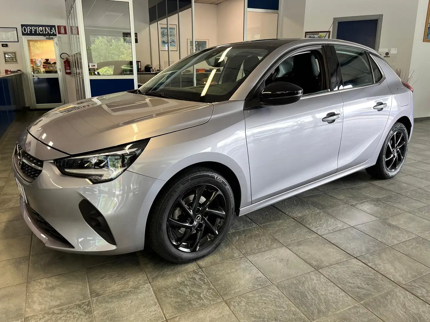 Opel Corsa 1.2 Elegance s-DISTRIBUZIONE NUOVA- Gris - 2