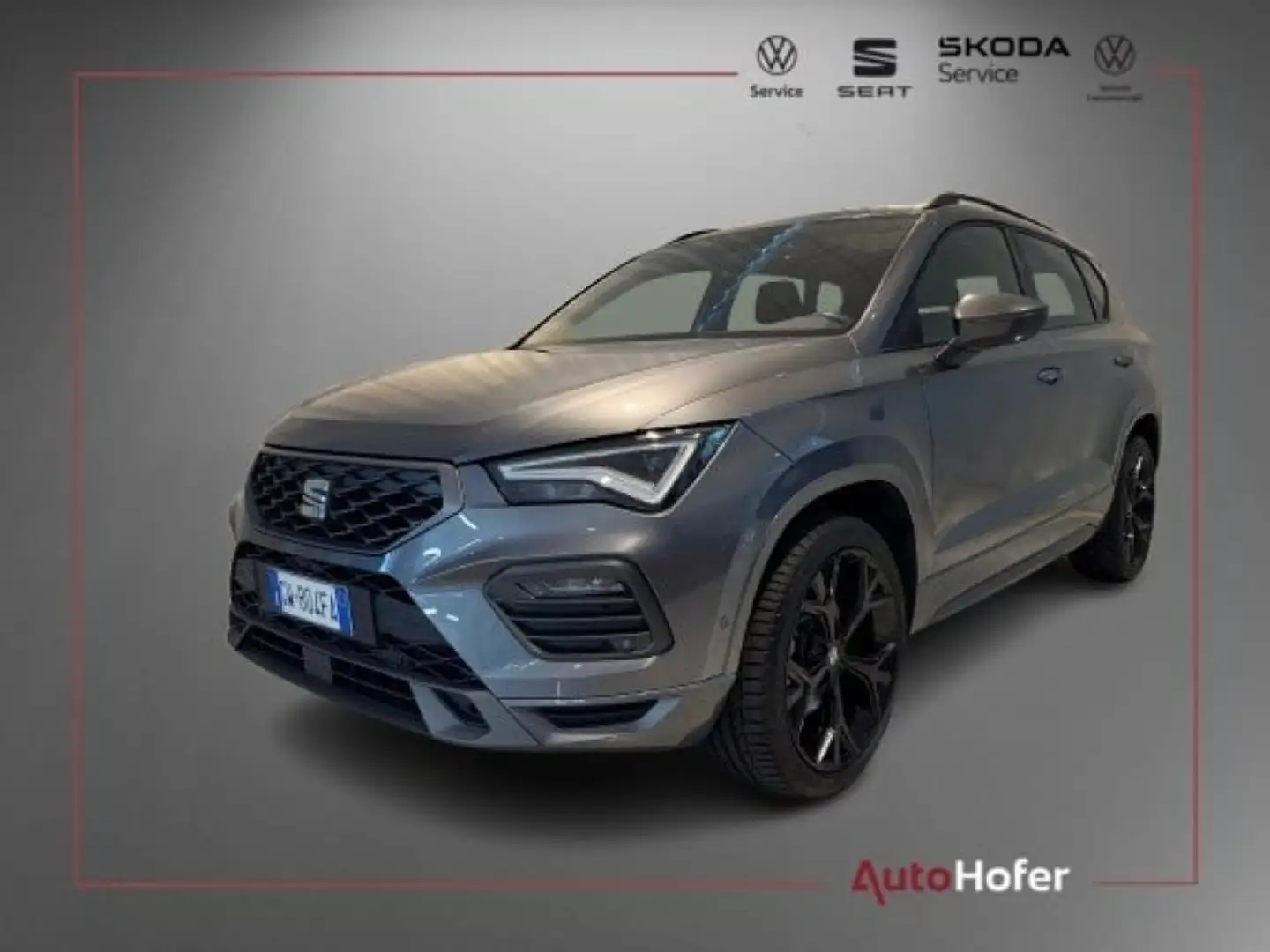 SEAT Ateca 2.0 TDI DSG FR 360° Pano 19" Navi Park Assist Gris - 1