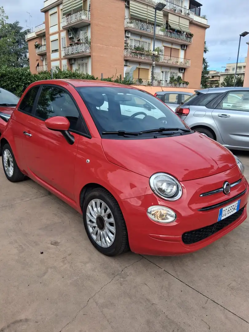 Fiat 500 500 1.0 Hybrid Dolcevita Rood - 2