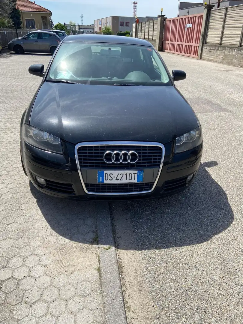 Audi A3 A3 2.0 tdi Ambition fap Zwart - 1