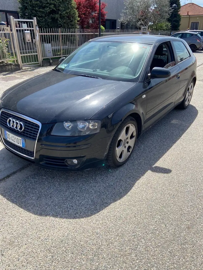 Audi A3 A3 2.0 tdi Ambition fap Zwart - 2