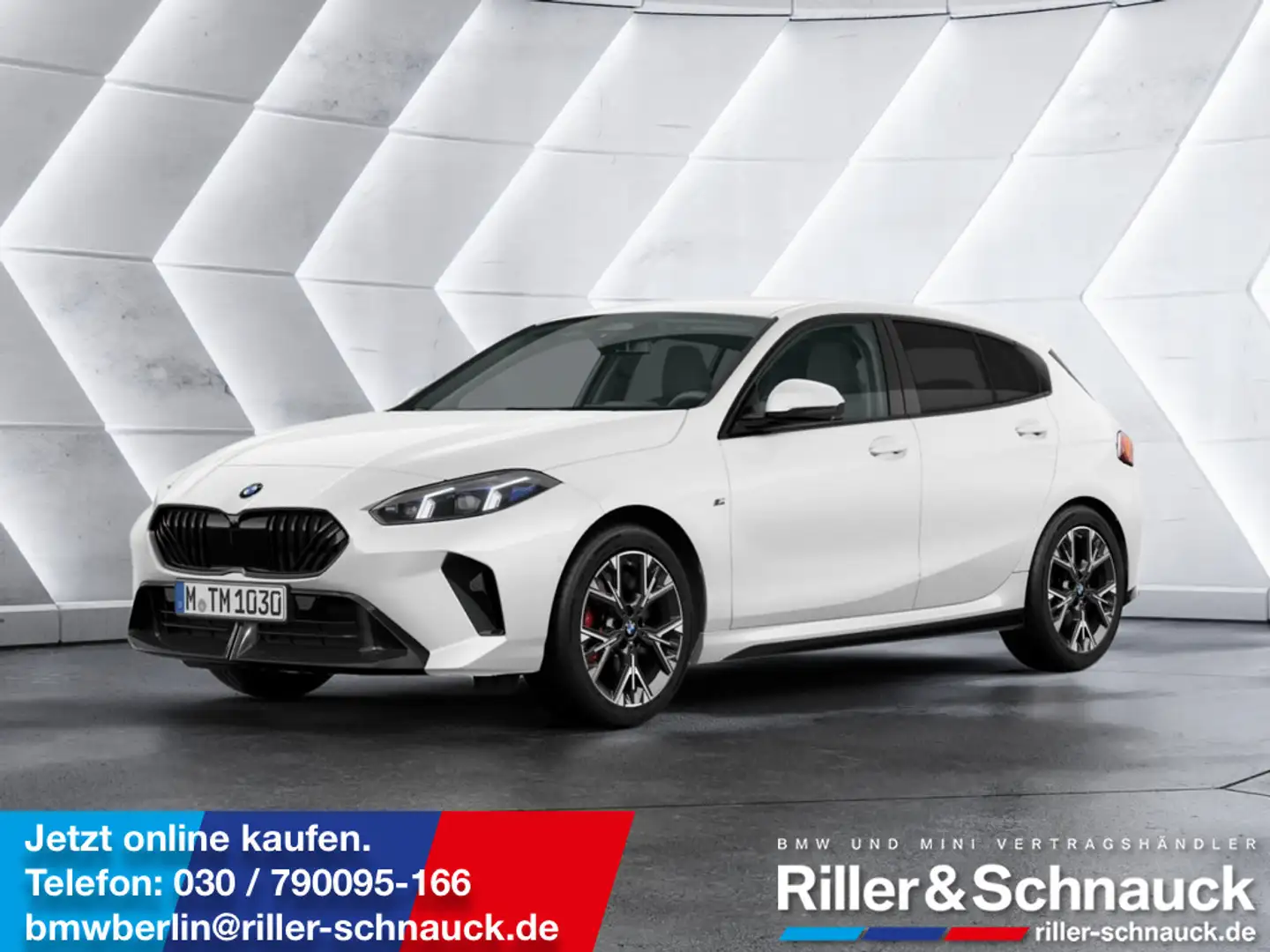 BMW 120 M-Sport PDC SHZ KAMERA NAVI HUD LED 360° Weiß - 1