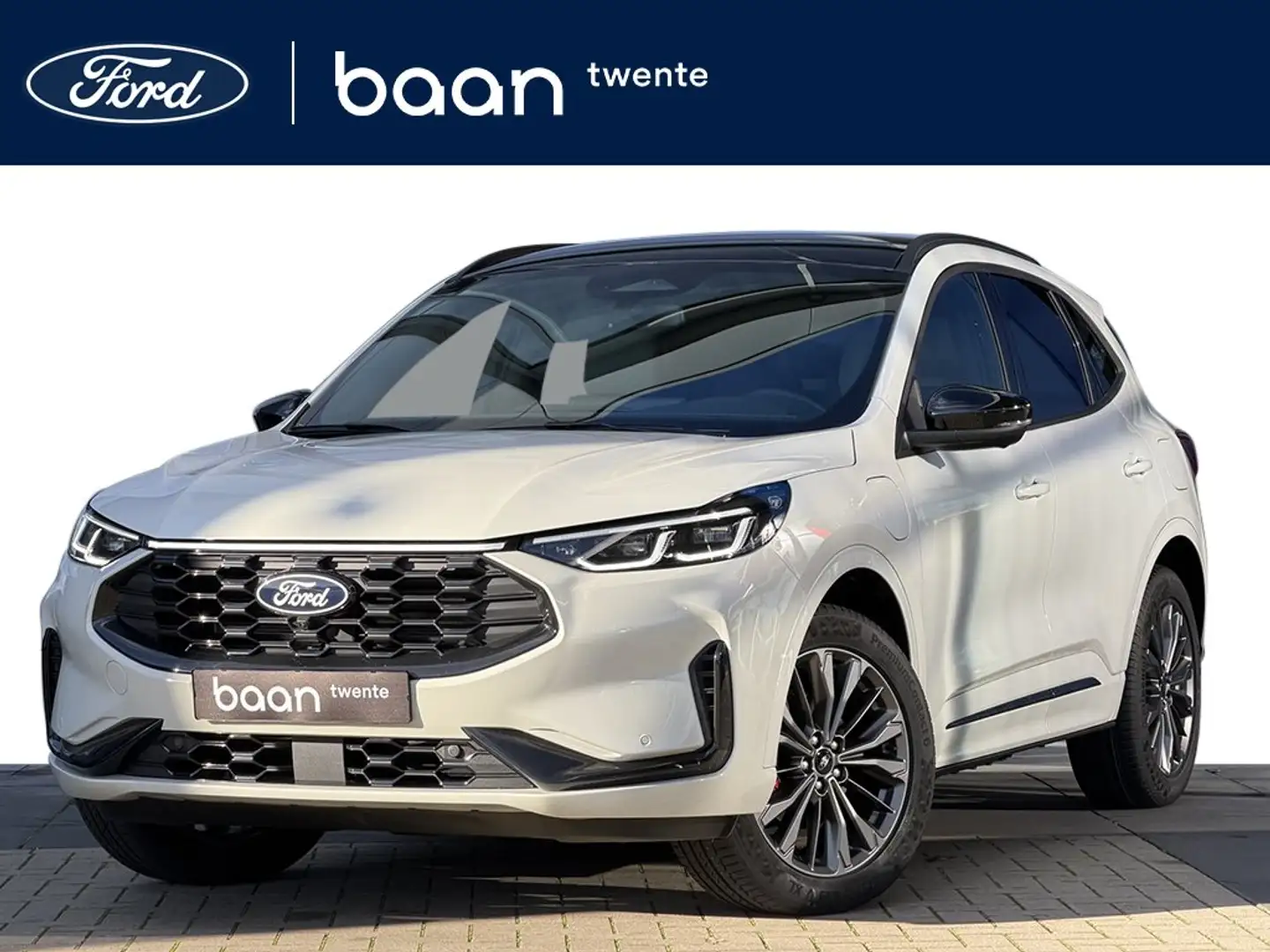 Ford Kuga 2.5 PHEV 243 PK Baan Twente Edition | Parelmoer wi Wit - 1