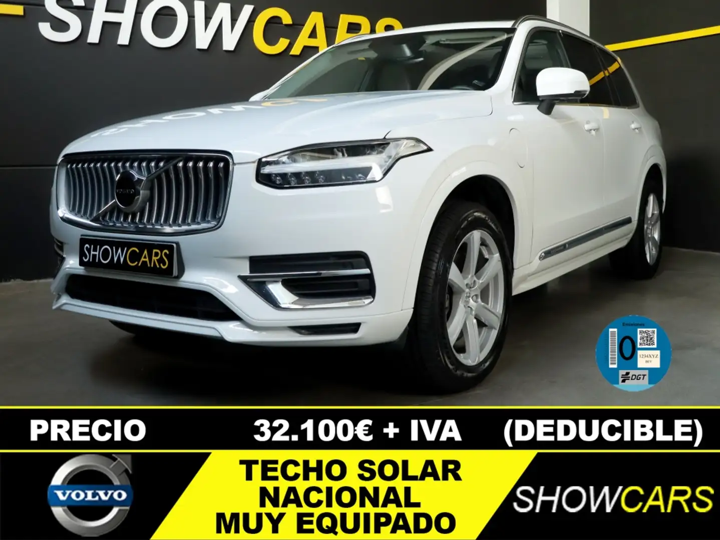 Volvo XC90 T8 Recharge Inscription Expression AWD Aut. Blanco - 1